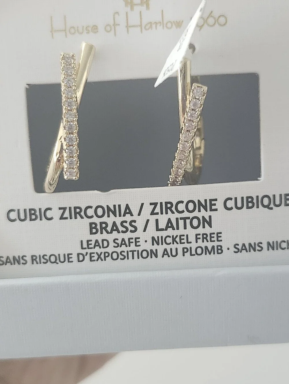 NWT HOUSE OF HARLOW EARRINGS - Picture 2 of 5